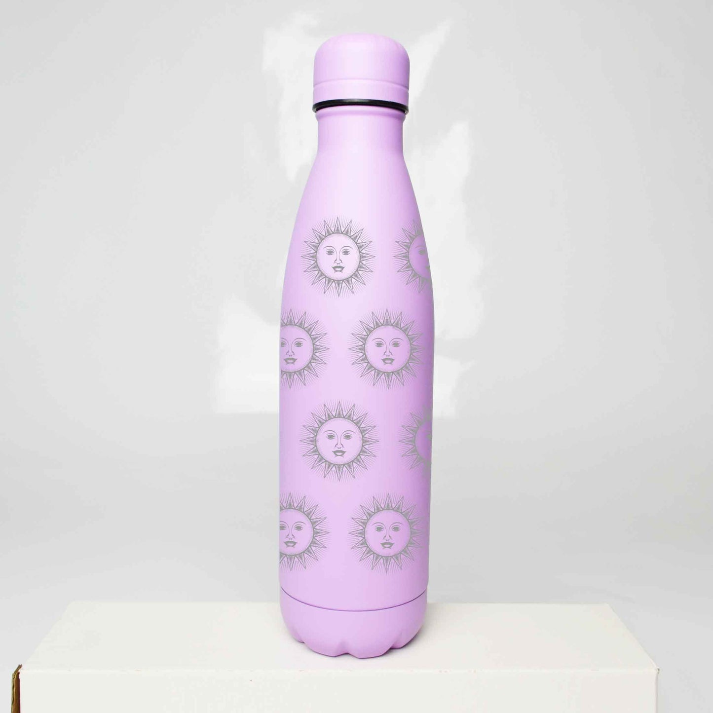 Sun Pattern Stainless Steel Thermos Bottle – 500ml BPA-Free Insulated Flask