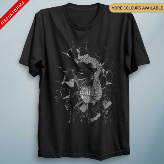 AOT Wall Face – Unisex Anime-Inspired Graphic Tee