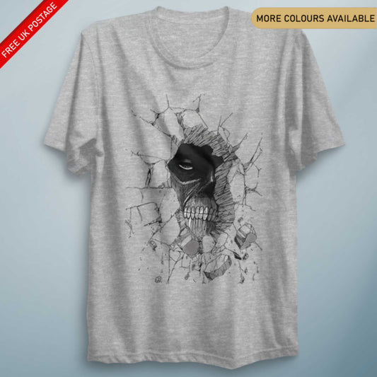 AOT Wall Face – Unisex Anime-Inspired Graphic Tee