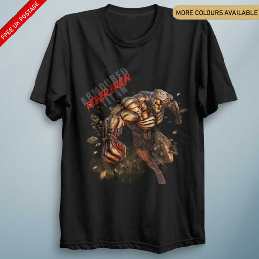 AOT Armoured – Unisex Anime-Inspired Graphic Tee