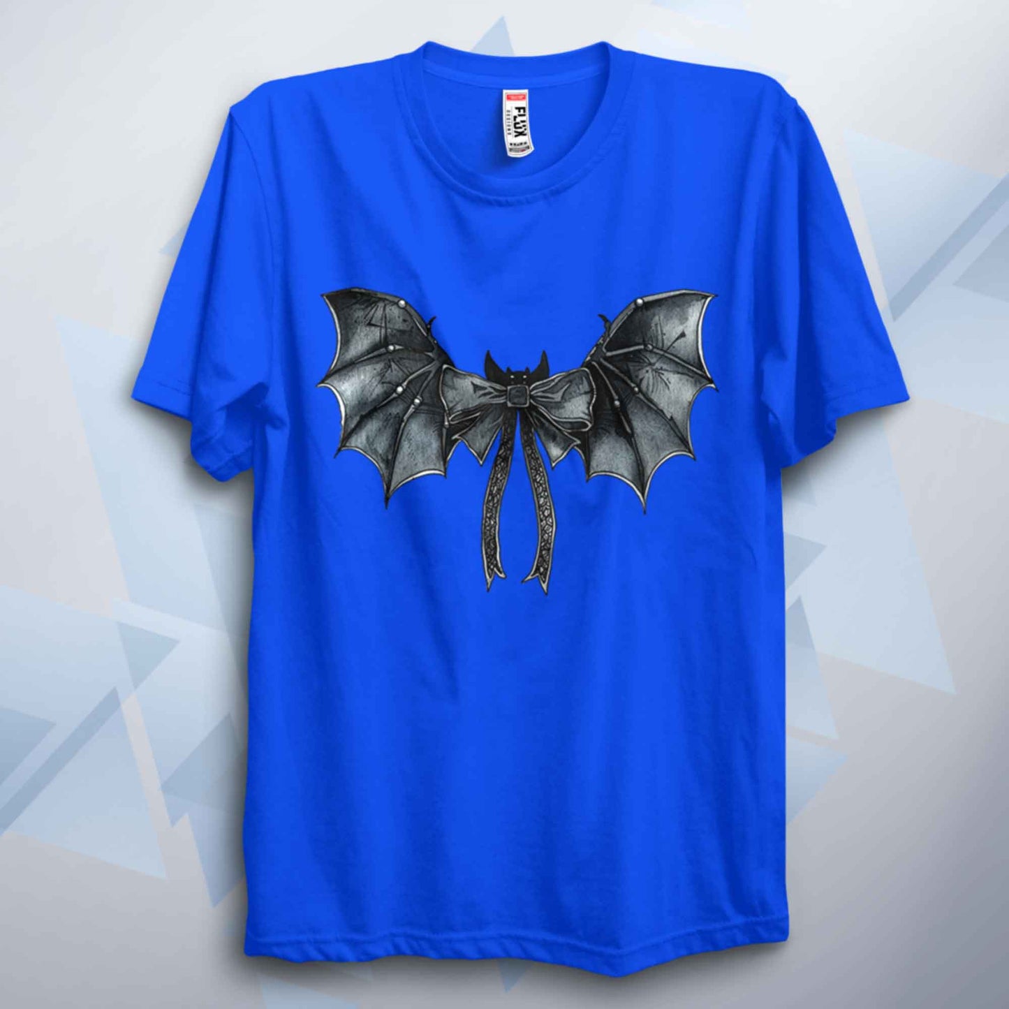 Gothic Bat Bow Unisex T Shirt