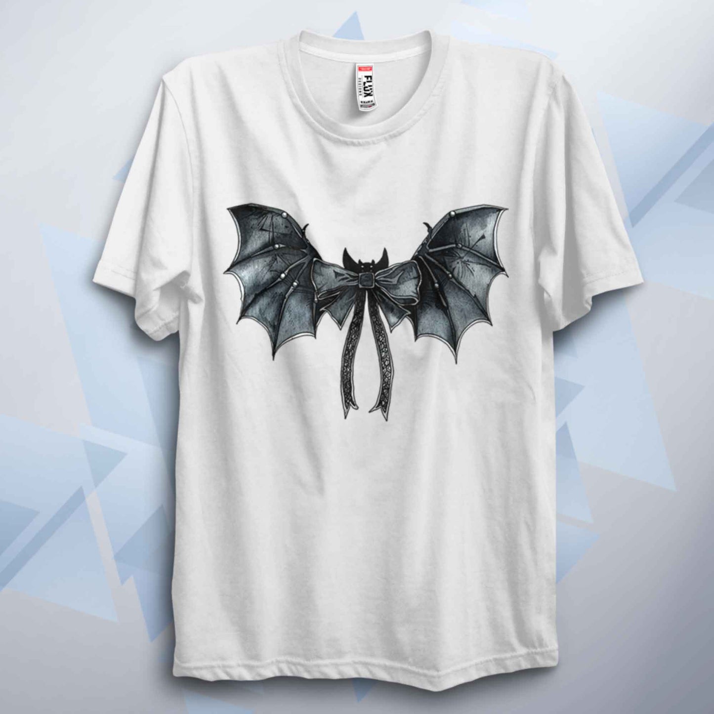 Gothic Bat Bow Unisex T Shirt