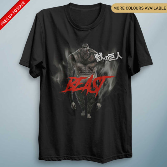 AOT Beast – Unisex Anime-Inspired Graphic Tee
