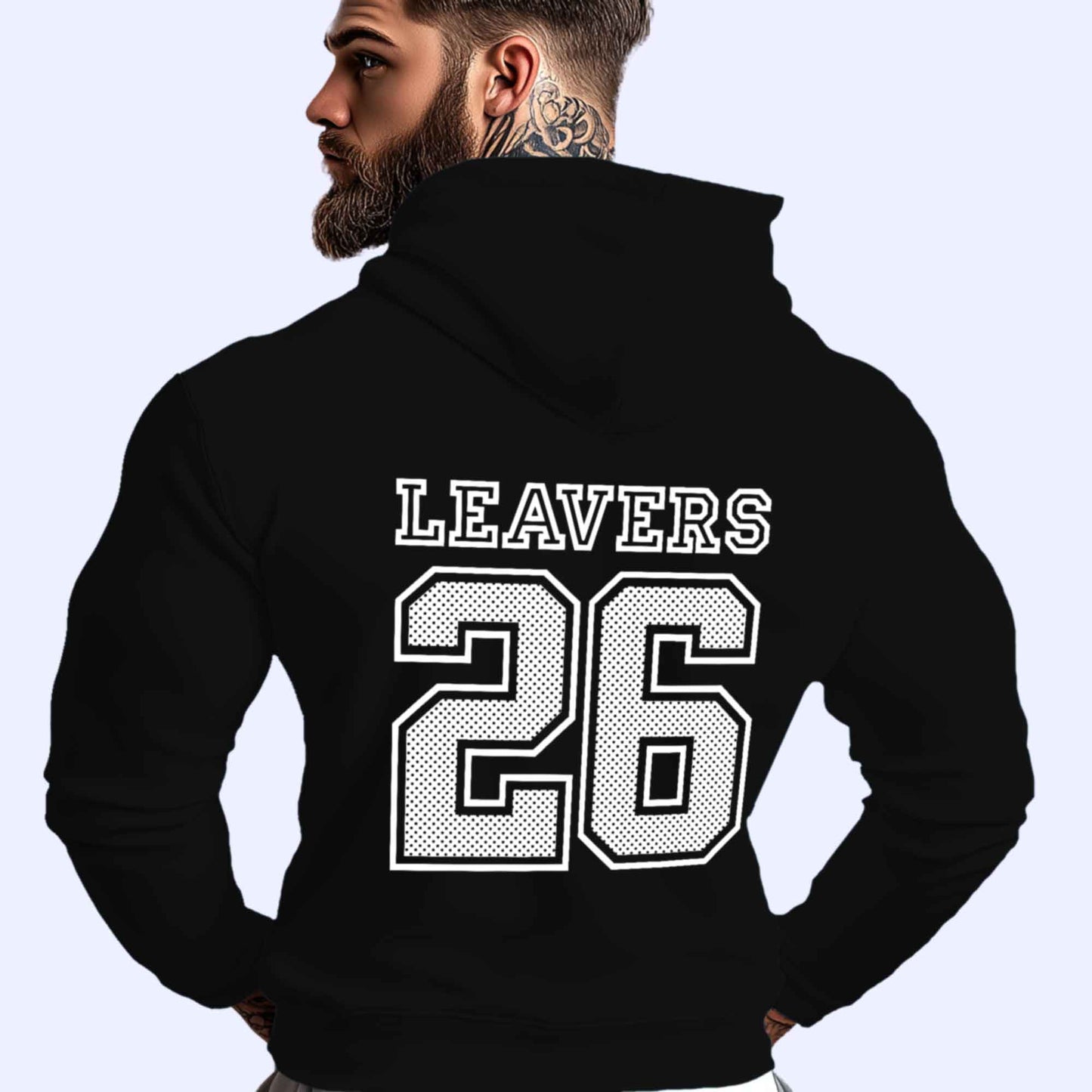 LEAVERS Hoodie 2026 Checked Design