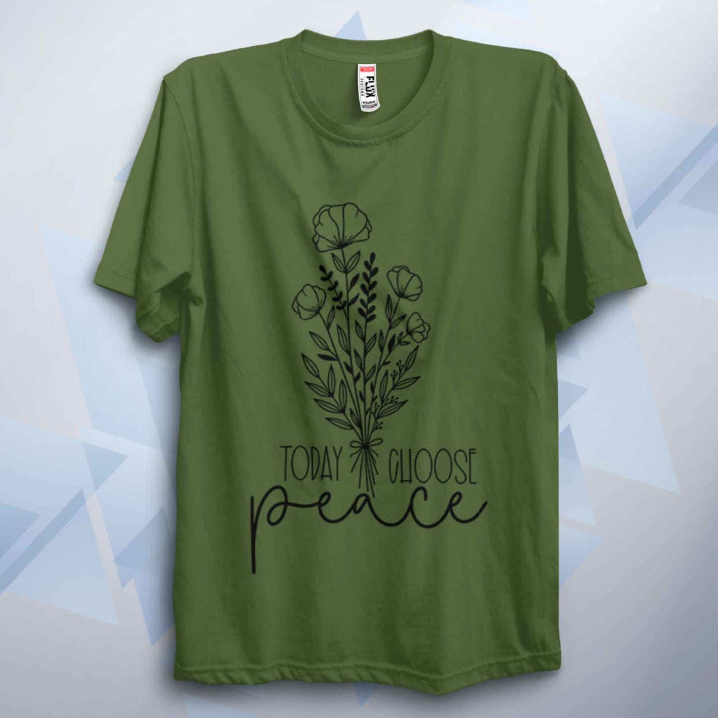 Choose Peace Inspirational Unisex T Shirt