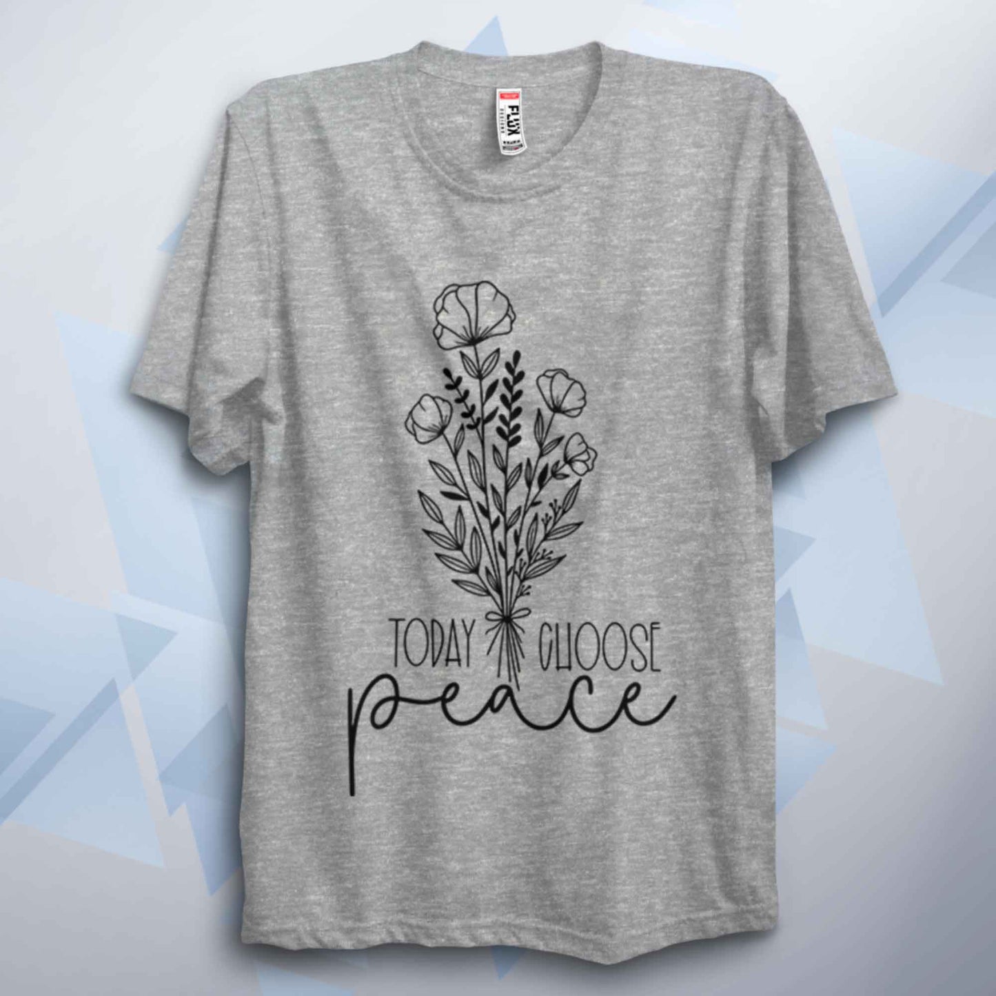 Choose Peace Inspirational Unisex T Shirt