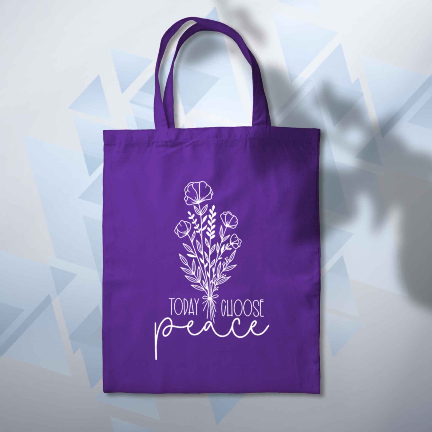 Choose Peace Inspirational Tote 10L Bag