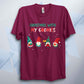 Christmas With My Gnomies Unisex T Shirt