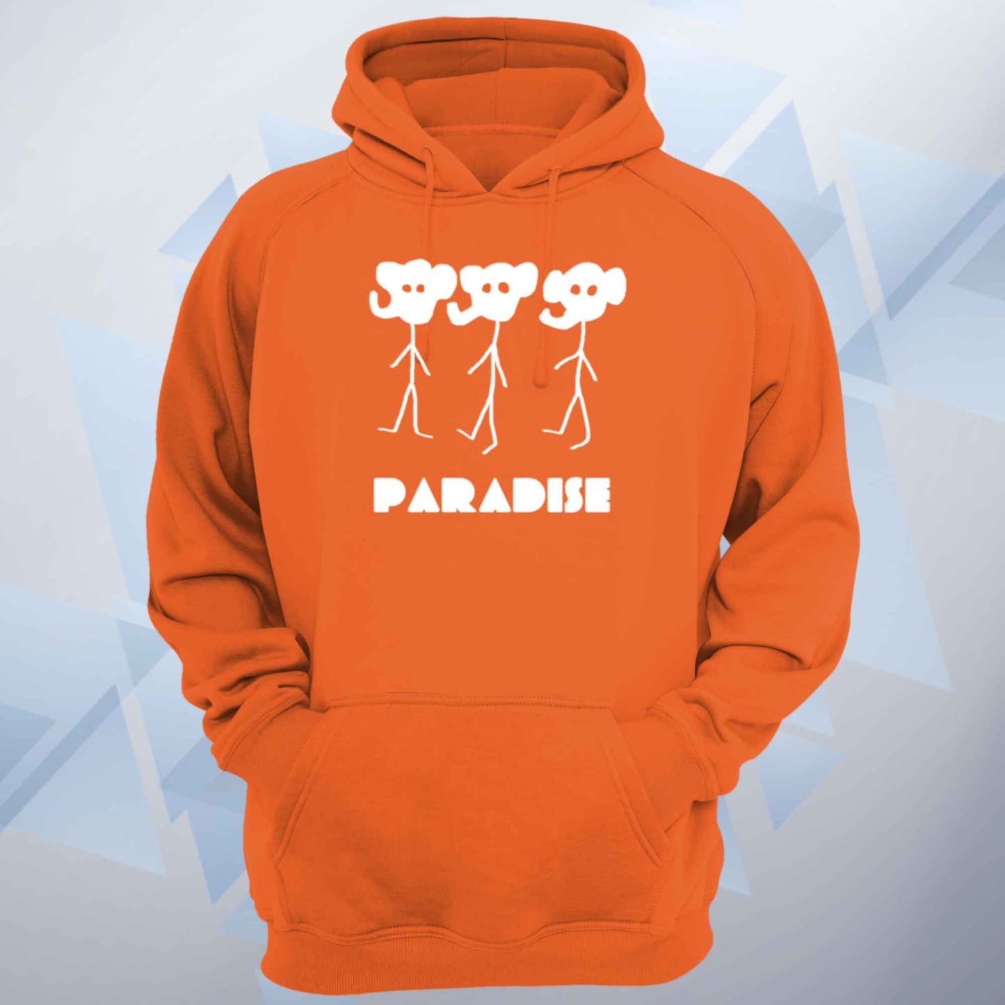 Paradise Elephants Unisex Hoodie