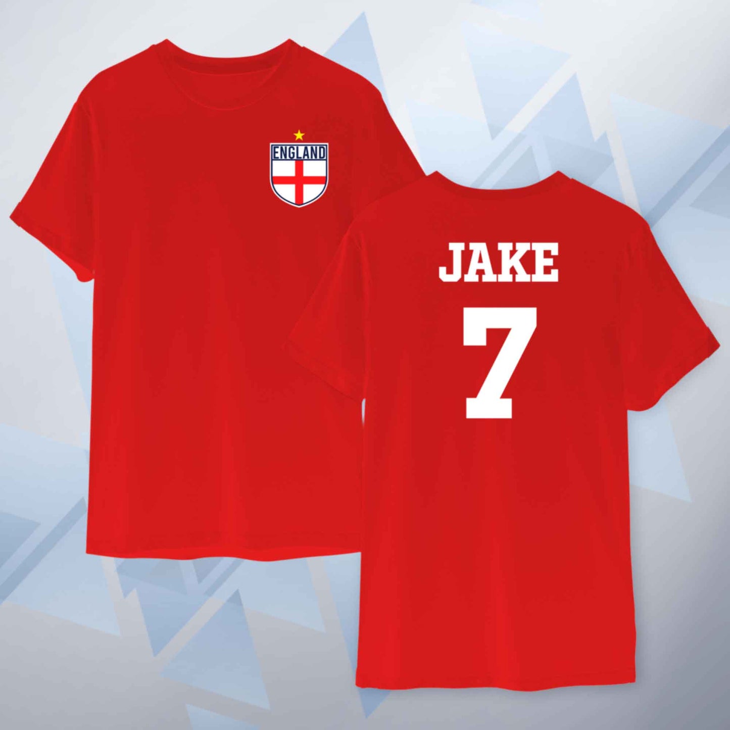 Personalised 2024 Football Euro Tribute T Shirt