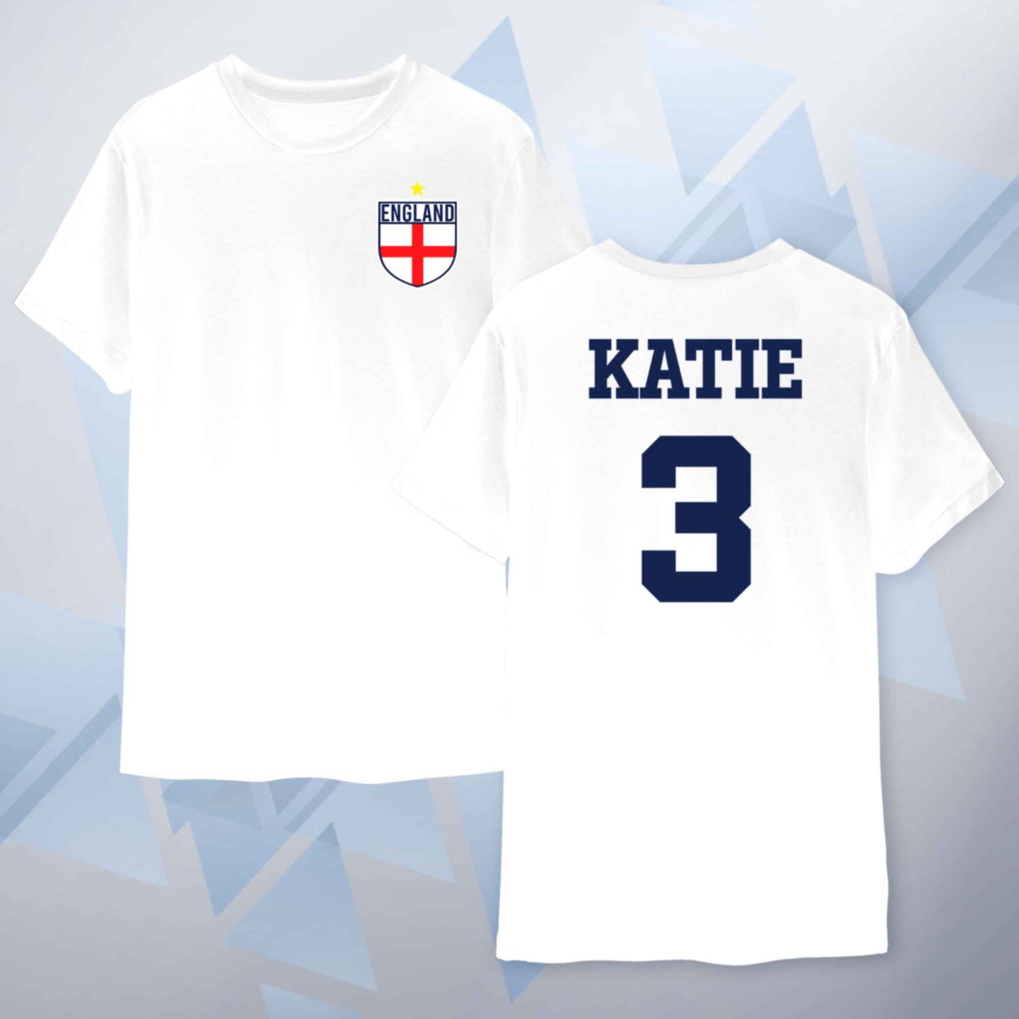 Personalised 2024 Football Euro Tribute T Shirt