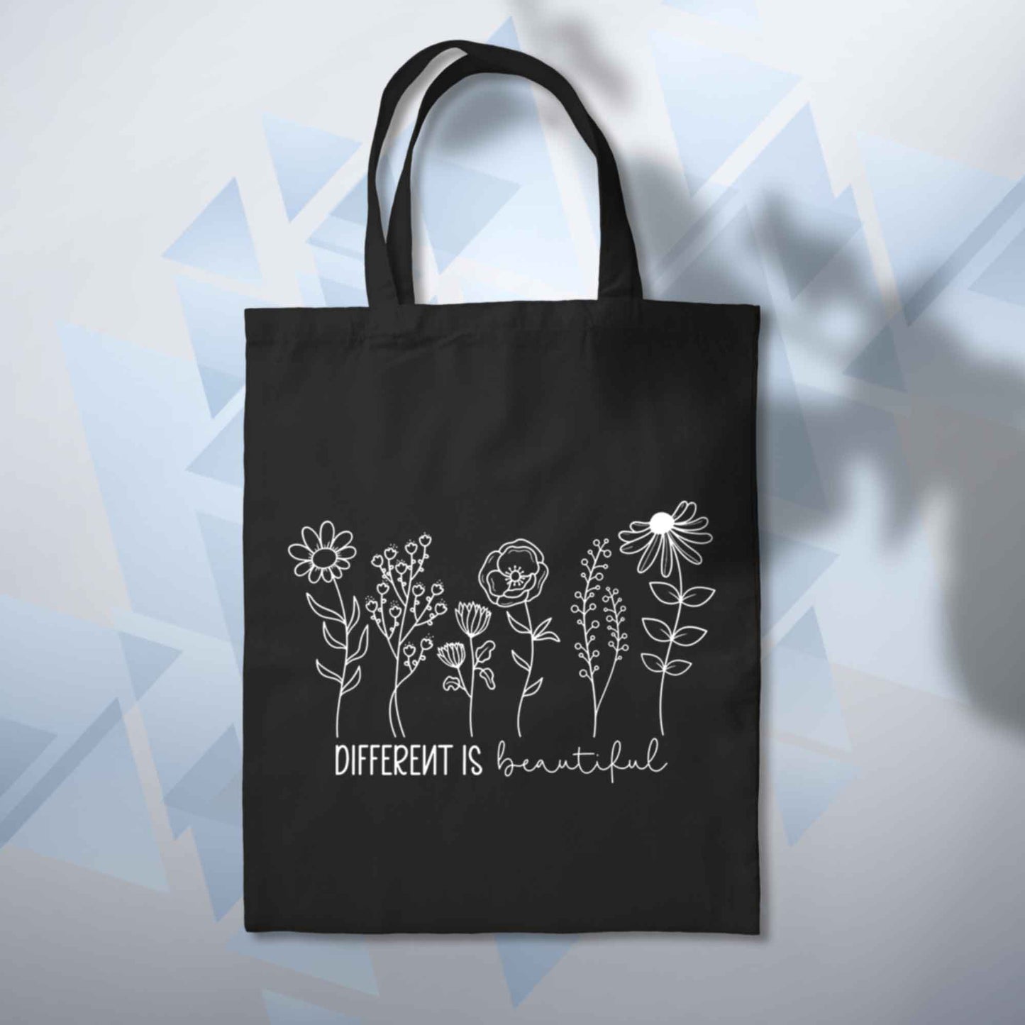 Different Is Beautiful Inspirational Tote 10L Bag