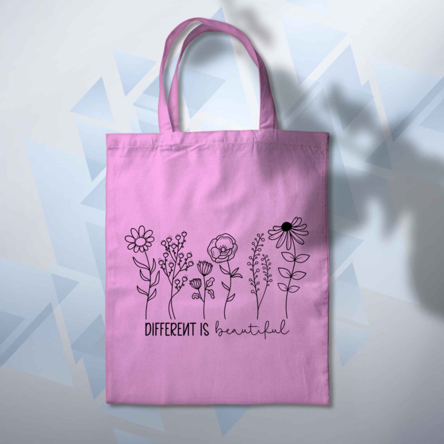 Different Is Beautiful Inspirational Tote 10L Bag