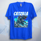 Catzilla Unisex Parody T Shirt