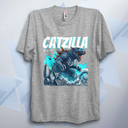 Catzilla Unisex Parody T Shirt