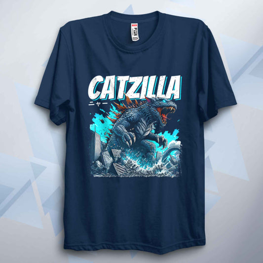 Catzilla Unisex Parody T Shirt