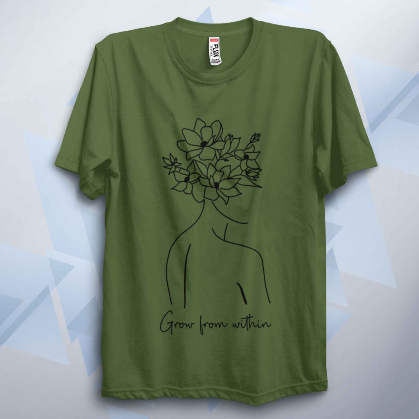 Grow From Within Inspirational Unisex T Shirt