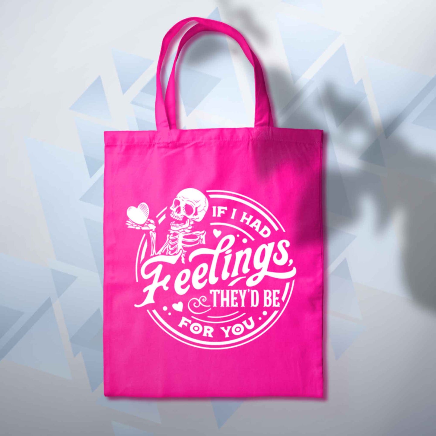 If I Had Feelings Valentines Tote Bag 10L Bag