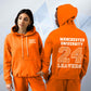 Personalised LEAVERS 2024 Name On Top Hoodie Custom Names