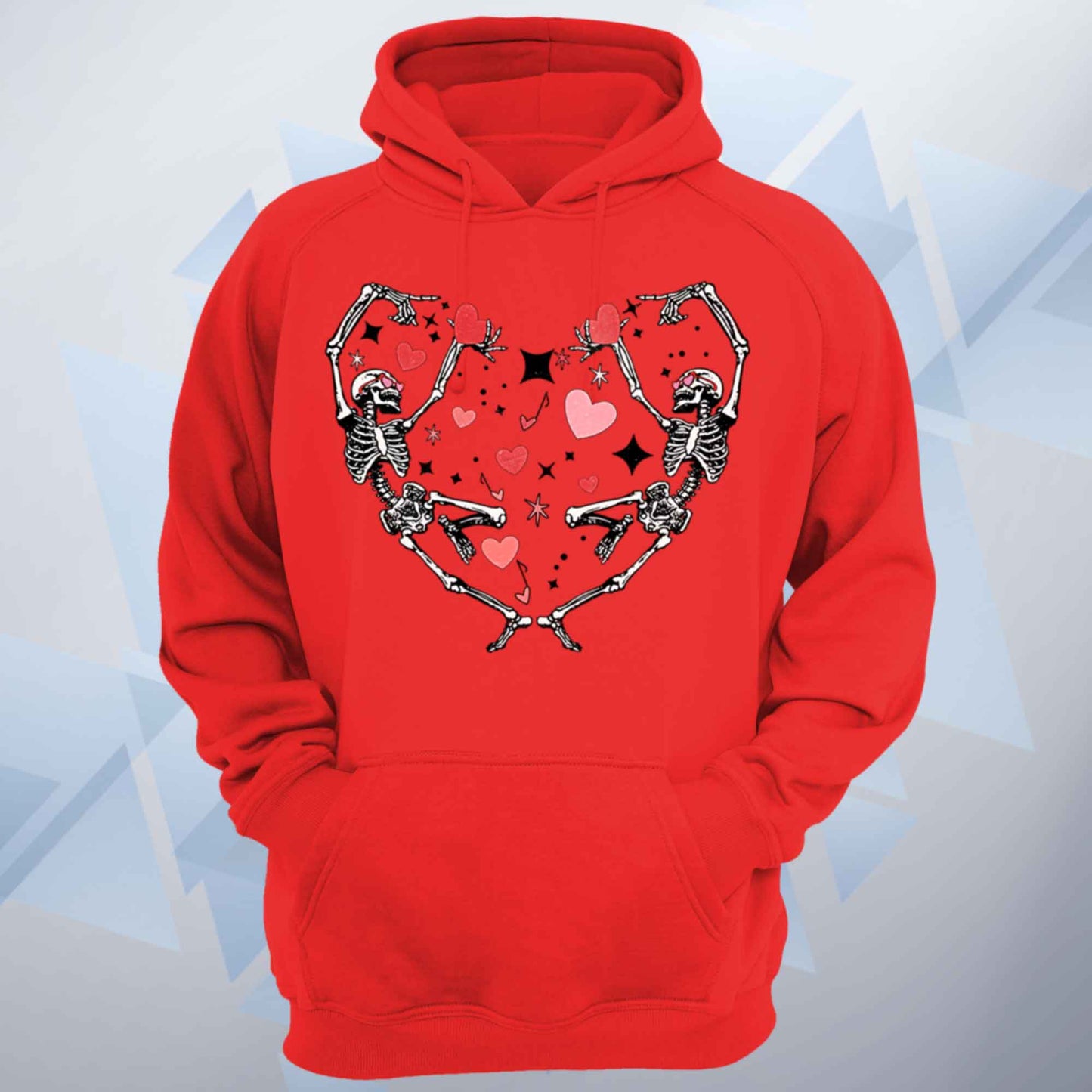 Dancing Love Skeletons Unisex Hoodie