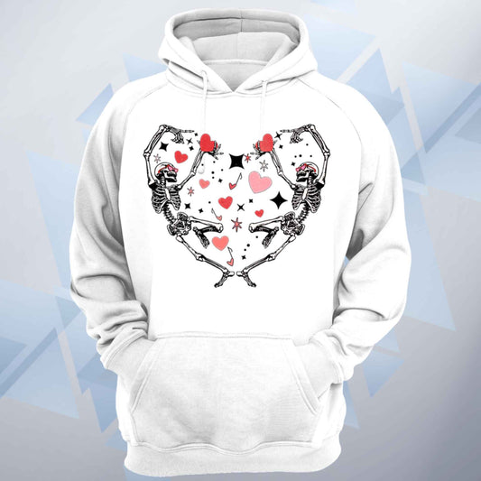 Dancing Love Skeletons Unisex Hoodie