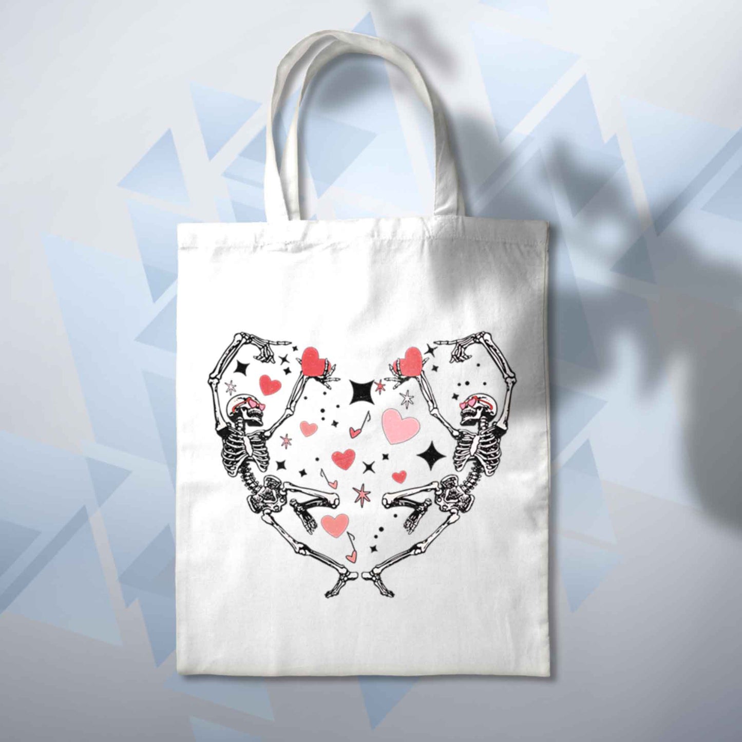 Dancing Love Skeletons Tote Bag 10L Bag