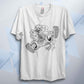 Luffy Gear 5 Line Art Unisex T Shirt