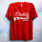 Personalised Year Daddy Since T Shirt