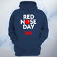 Personalised Red Nose Day Unisex Hoodie