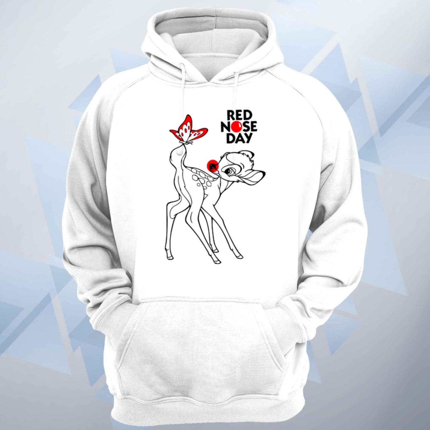 Red Nose Day Bambi Unisex Hoodie