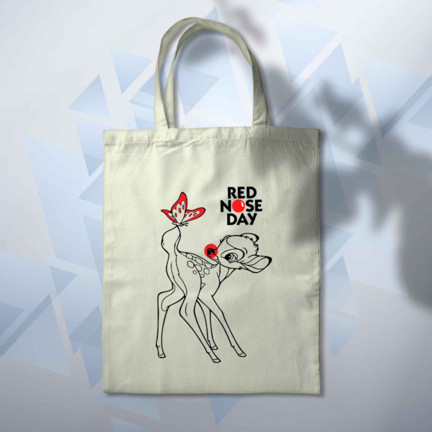 Red Nose Day Bambi Tote 10L Bag