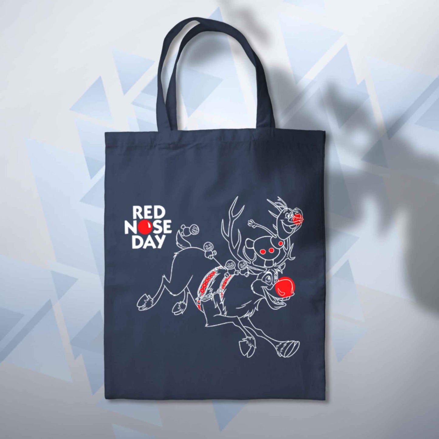 Red Nose Day Olaf And Sven Tote 10L Bag