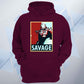 Retro Savage Unisex Hoodie