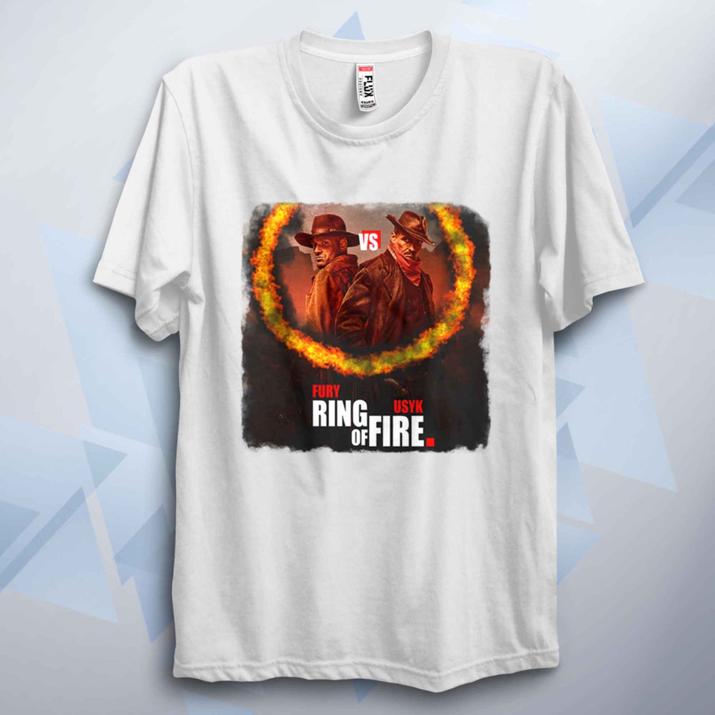 Ring Of Fire Fury VS Usyk Unisex T Shirt