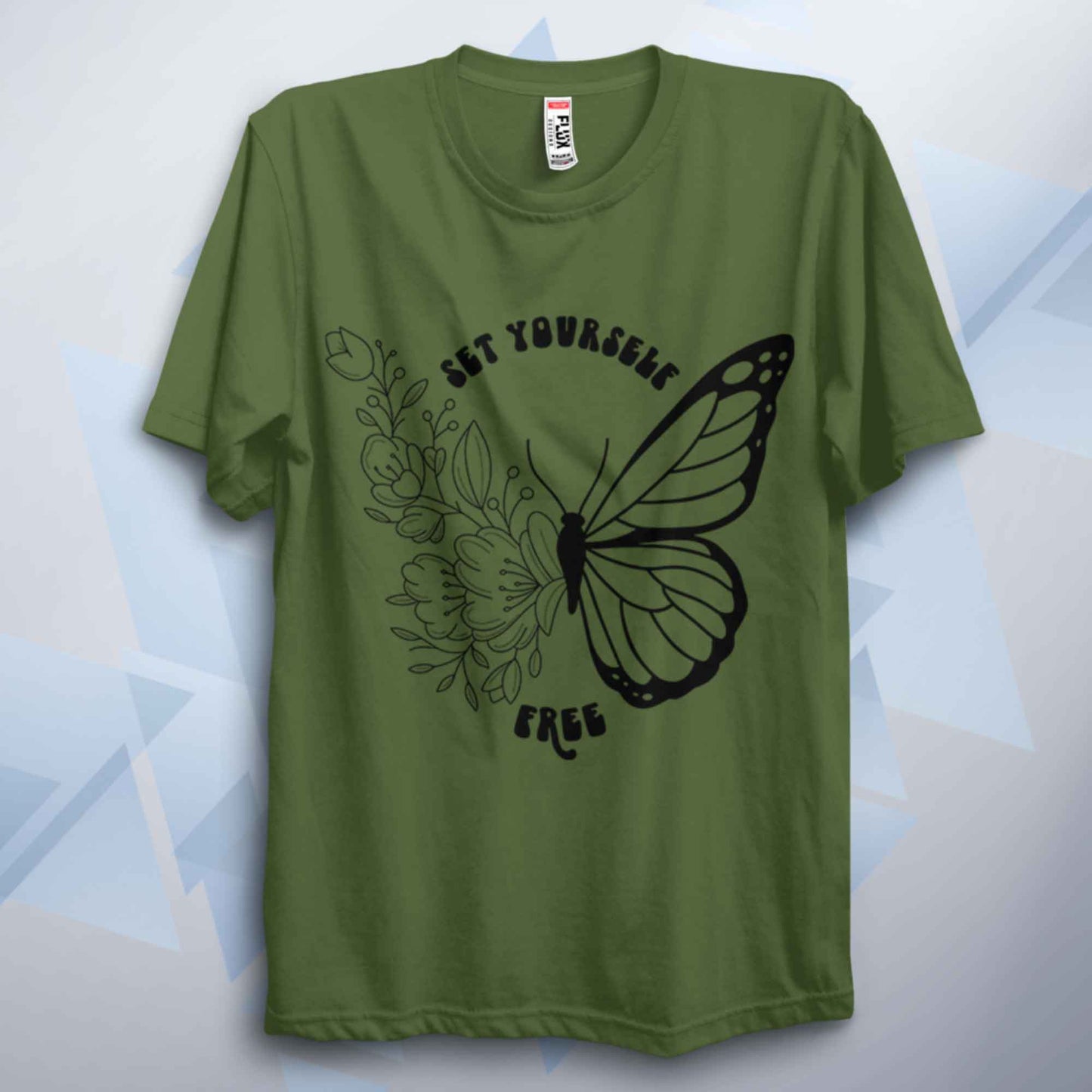 Set Yourself Free Inspirational Unisex T Shirt