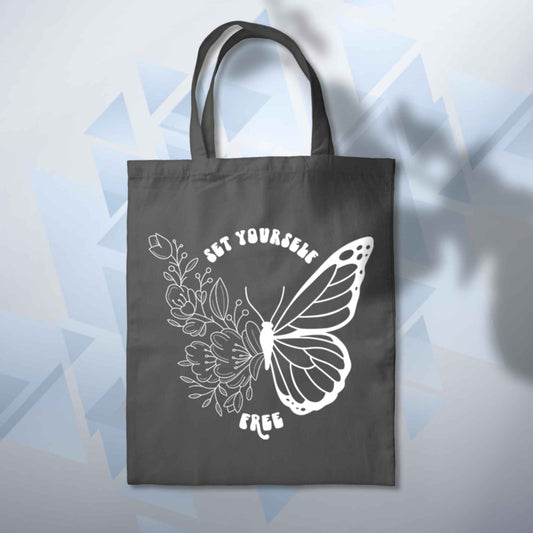 Set Yourself Free Inspirational Tote 10L Bag