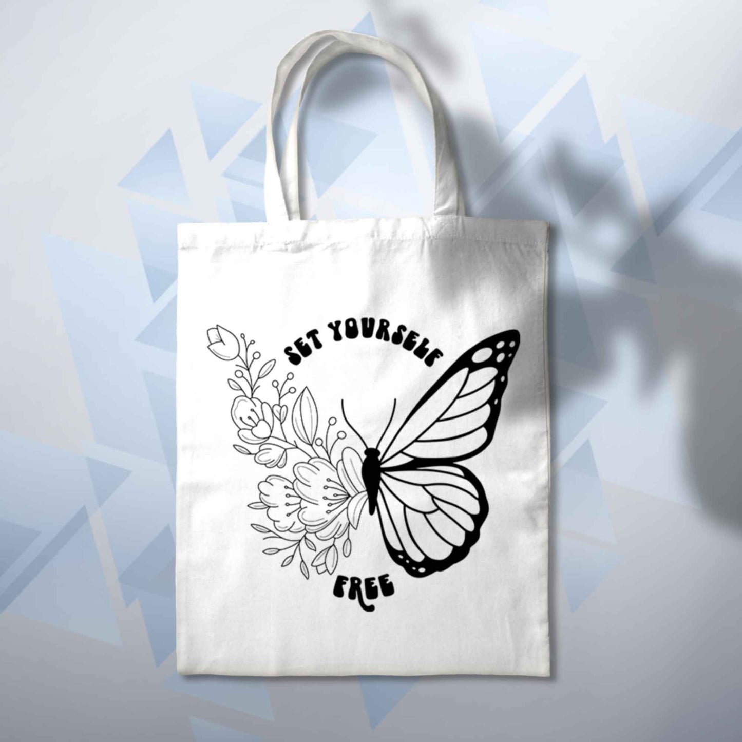 Set Yourself Free Inspirational Tote 10L Bag