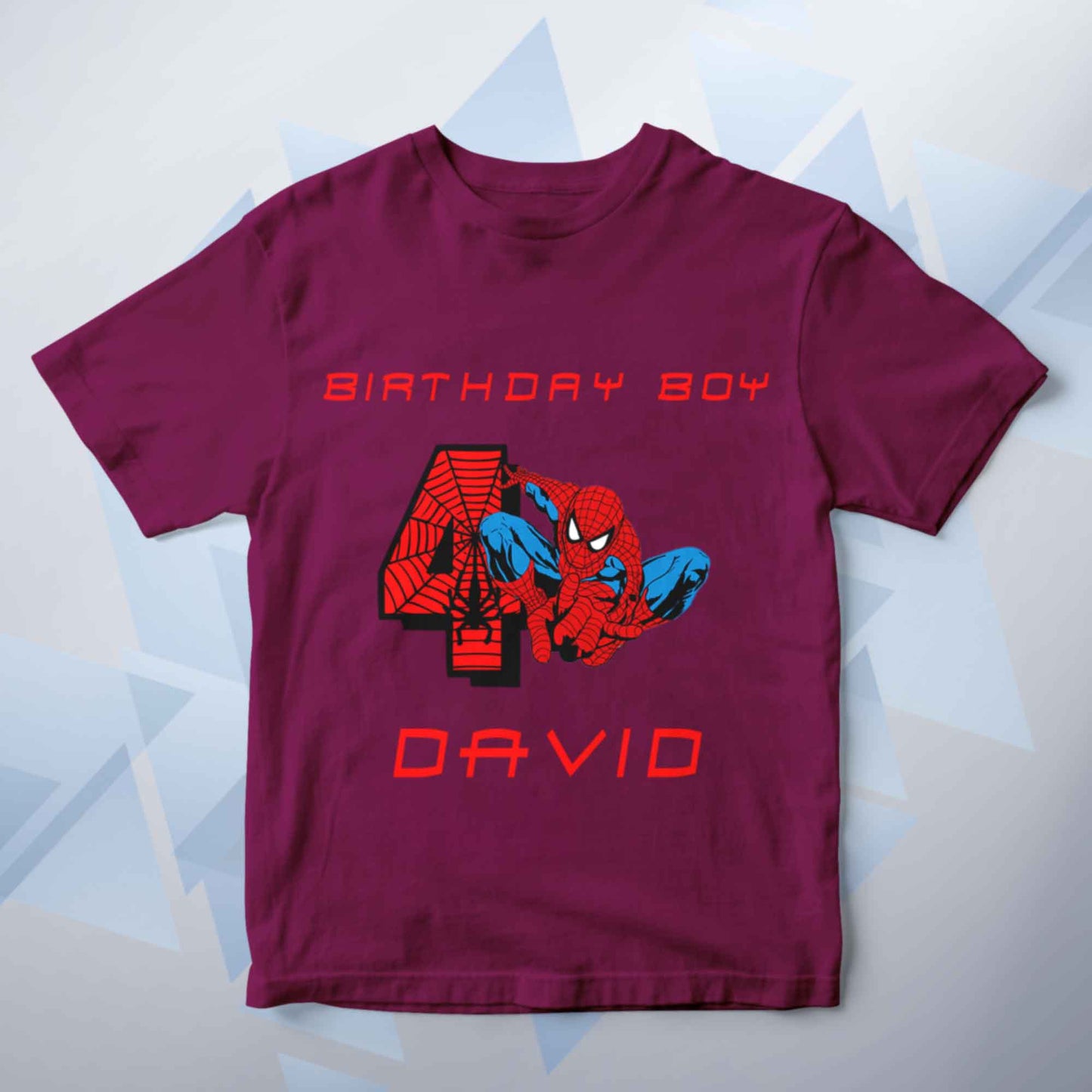 Spider Birthday Classic Kid's T Shirt