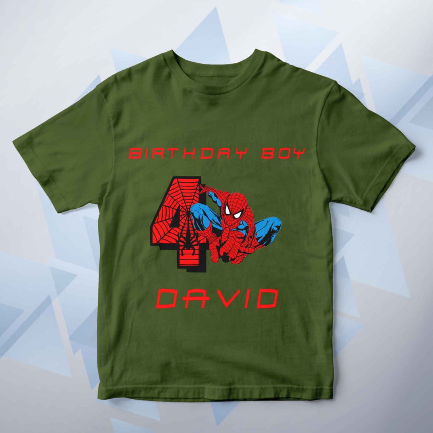 Spider Birthday Classic Kid's T Shirt