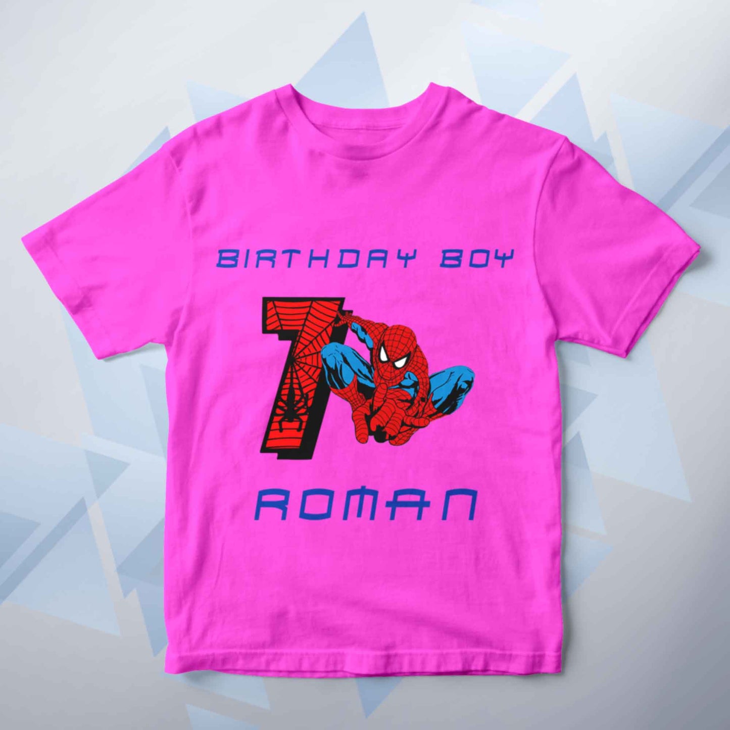 Spider Birthday Classic Kid's T Shirt