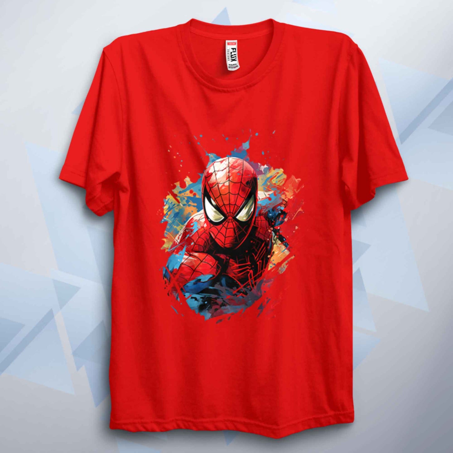 Watercolour Splat Spiderman Unisex T Shirt