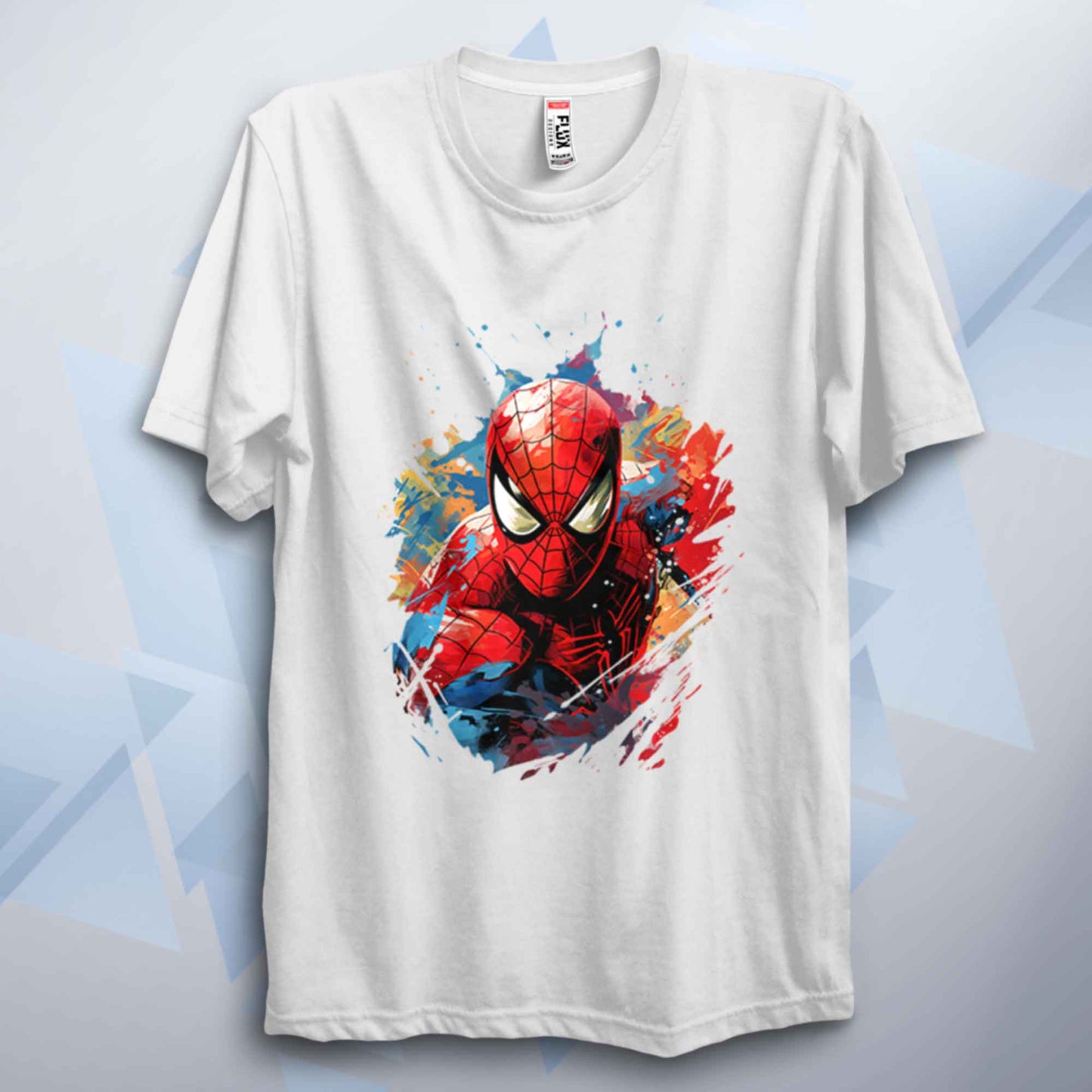 Watercolour Splat Spiderman Unisex T Shirt