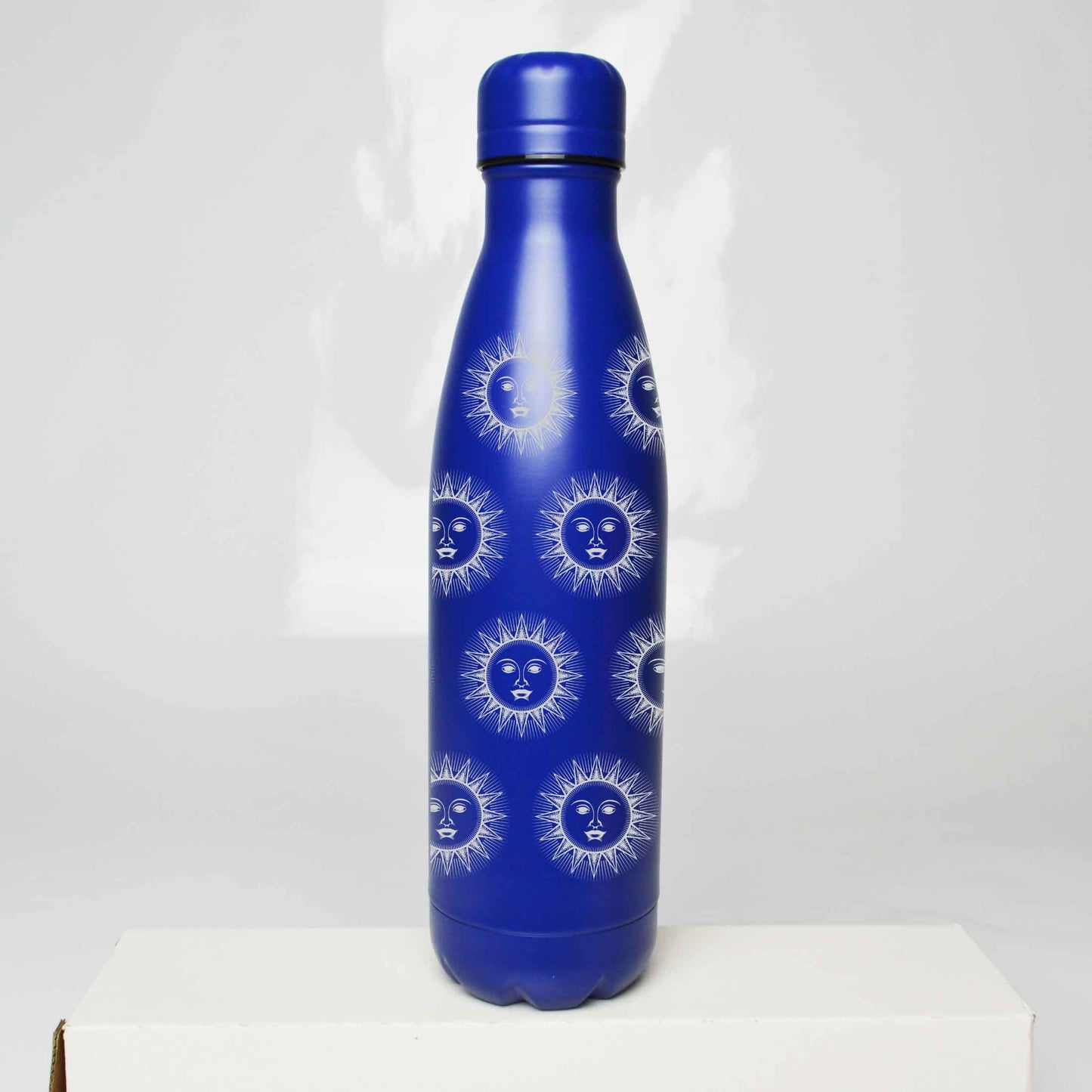 Sun Pattern Stainless Steel Thermos Bottle – 500ml BPA-Free Insulated Flask