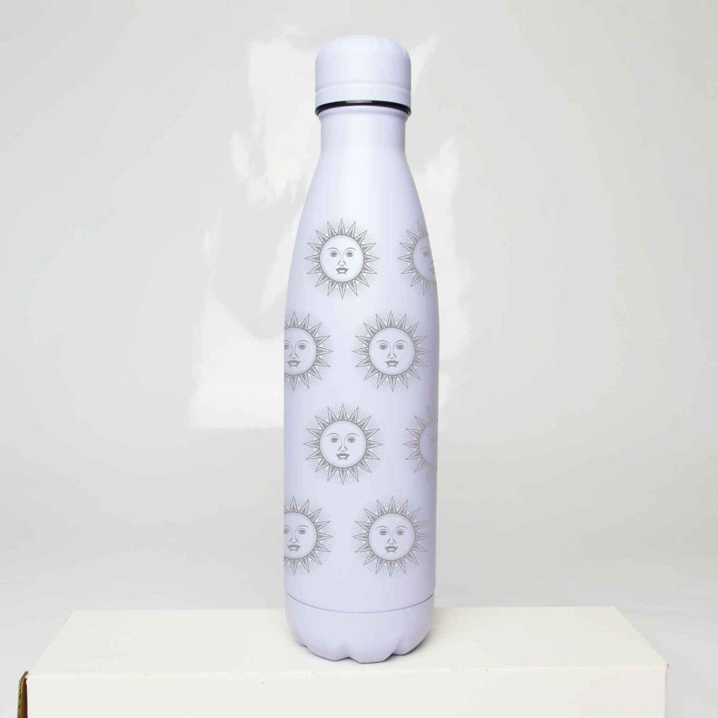 Sun Pattern Stainless Steel Thermos Bottle – 500ml BPA-Free Insulated Flask