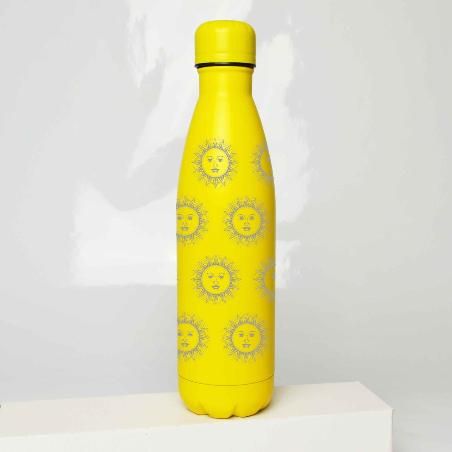Sun Pattern Stainless Steel Thermos Bottle – 500ml BPA-Free Insulated Flask