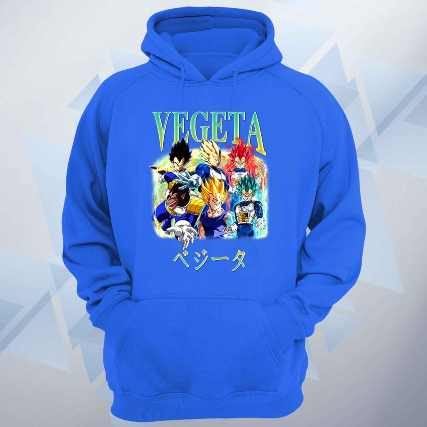 Vintage Vegeta Anime Unisex Hoodie