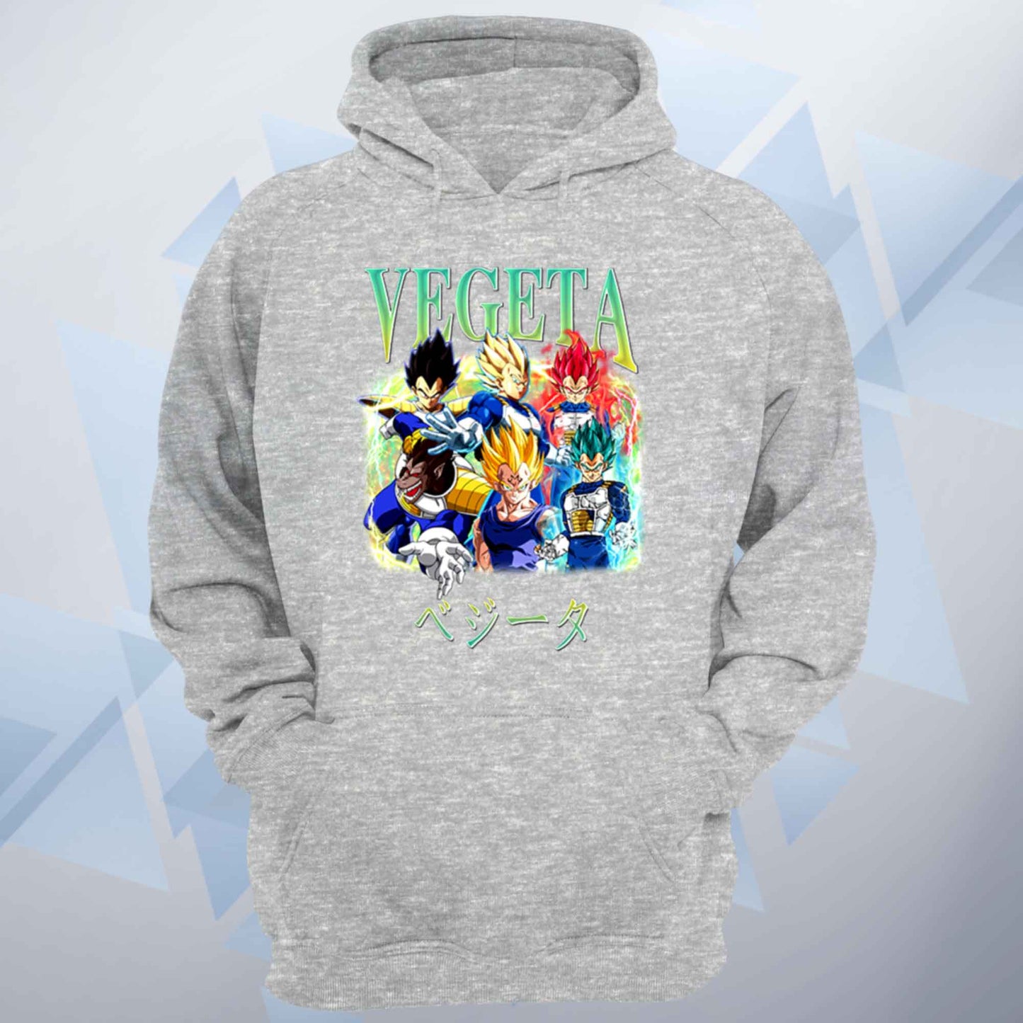 Vintage Vegeta Anime Unisex Hoodie