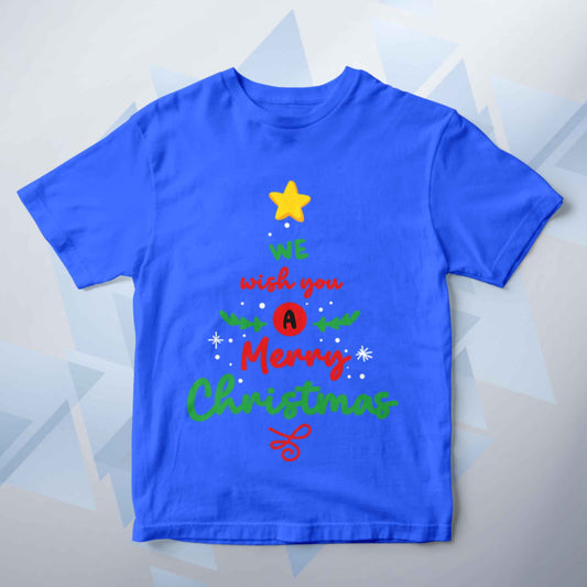 We Wish You A Merry Christmas Tree Classic Kid's T Shirt