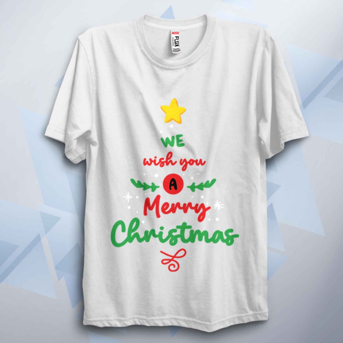 We Wish You A Merry Christmas Tree Unisex T Shirt