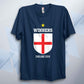 2024 England Winners Football Euro Tribute T Shirt